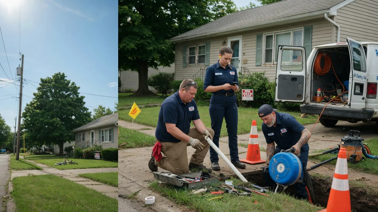 Sewer Line Repair in Hillsboro, OH near me